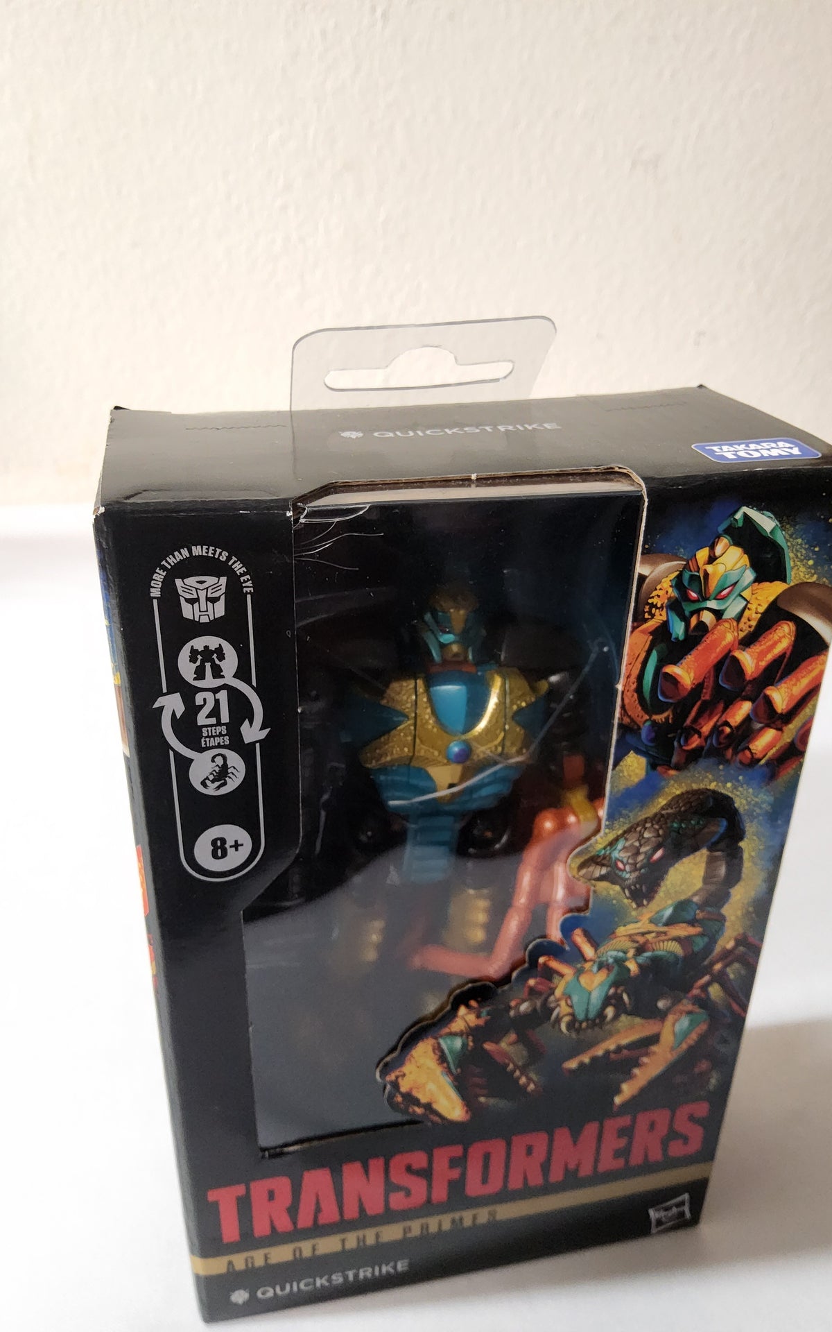 Transformers Age of the Primes Quickstrike Beast Wars Action Figure