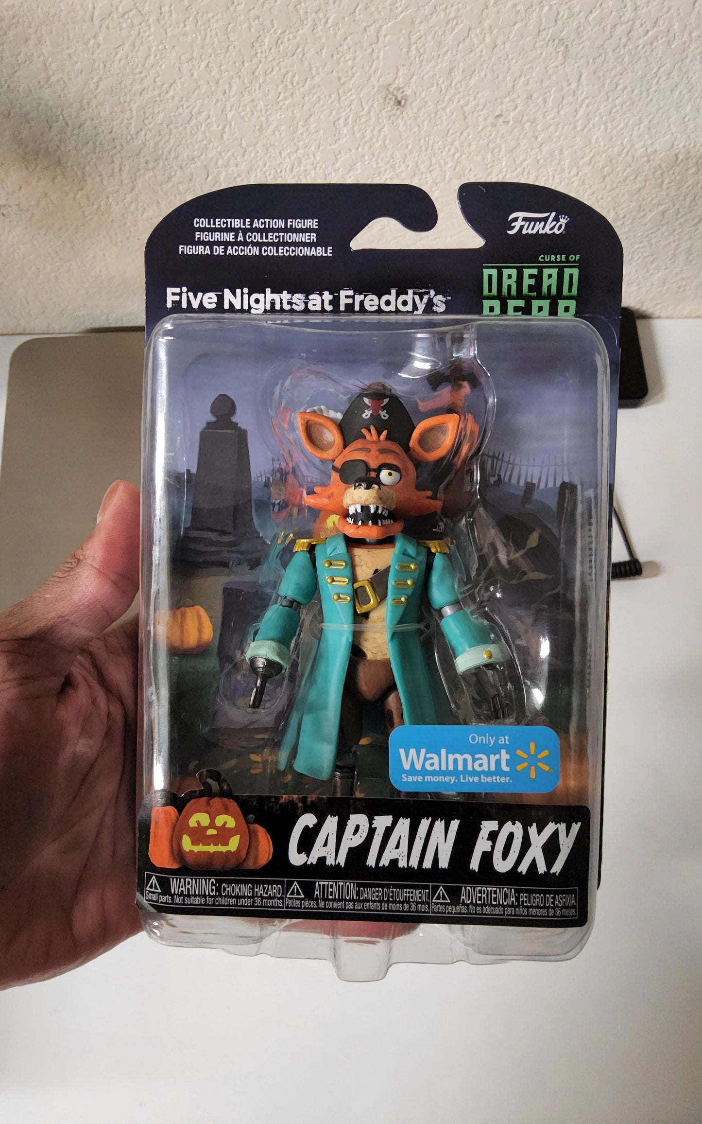 Funko Five Nights at Freddy’s Curse of Dreadbear Captain Foxy Walmart Exclusive Action Figure