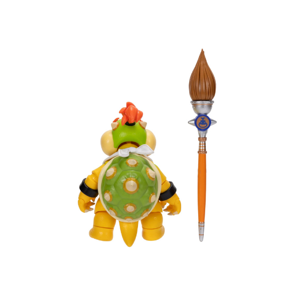 Super Mario Galaxy Movie Bowser Jr. 5" Action Figure Paint Brush