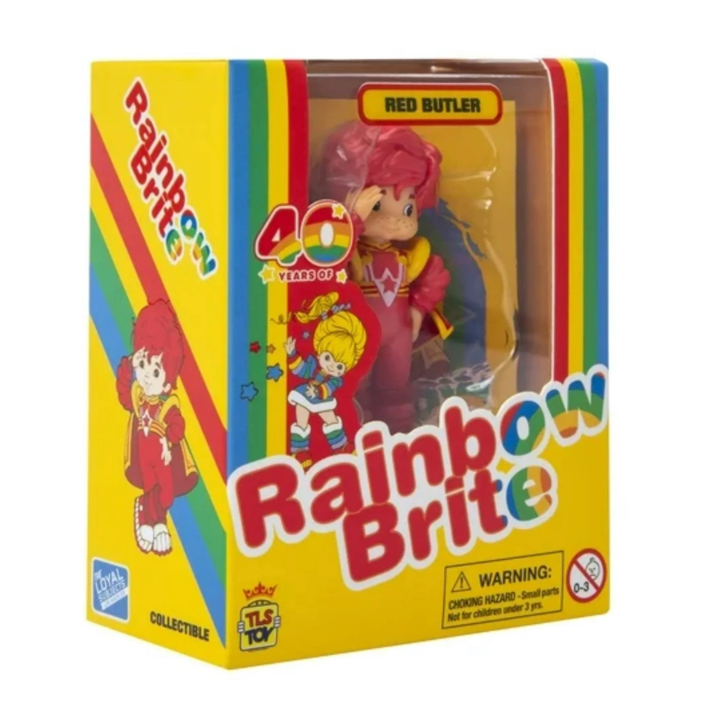 The Loyal Subjects Rainbow Brite Red Butler 3" 40th Anniversary Figure