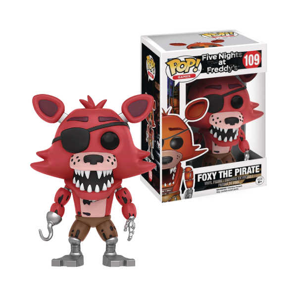 Funko Pop! Games Five Nights at Freddy’s Foxy the Pirate #109 Vinyl Figure Collectible