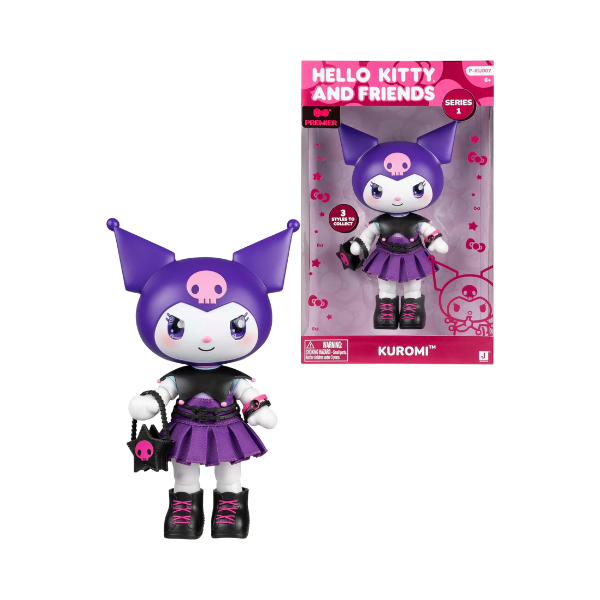 Hello Kitty and Friends – Kuromi Premier Series 1 Doll by Jazwares