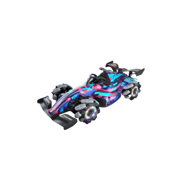 Awsoo High-Speed Stunt Racing RC Car with 360° Spins Lights & Spray
