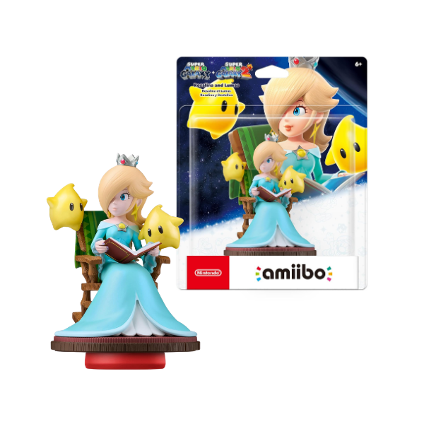 Nintendo Amiibo Rosalina & Lumas Super Mario Galaxy Figure