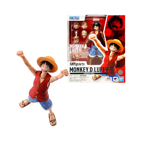 Bandai S.H.Figuarts One Piece Monkey D. Luffy Romance Dawn Action Figure