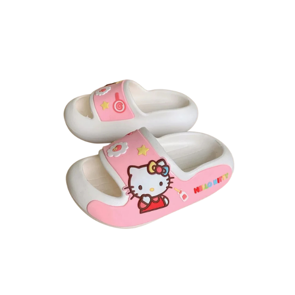 Hello Kitty Candy Cloud Slides – Soft EVA Sandals Women’s 7.5–9
