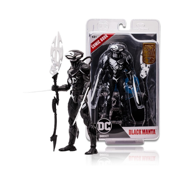 DC Multiverse Black Manta Page Punchers Gold Label 7" Figure
