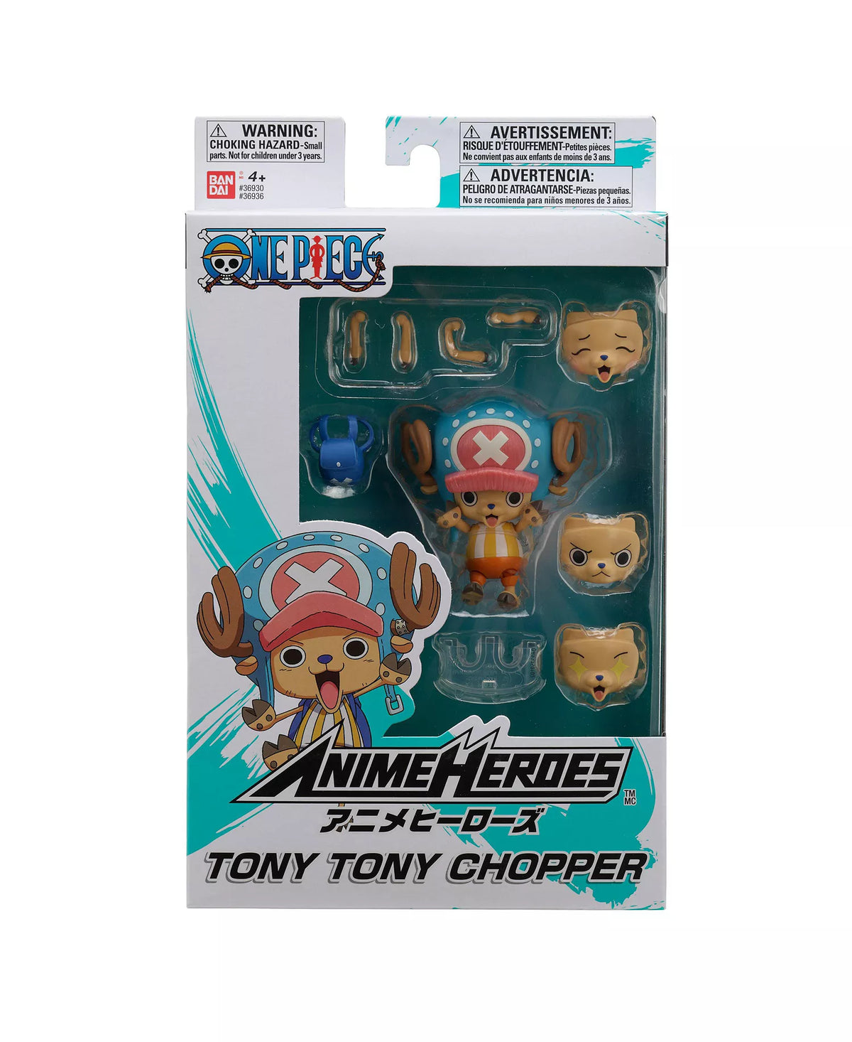 Tony Tony Chopper 2.5" Anime Heroes Action Figure – One Piece Collectible