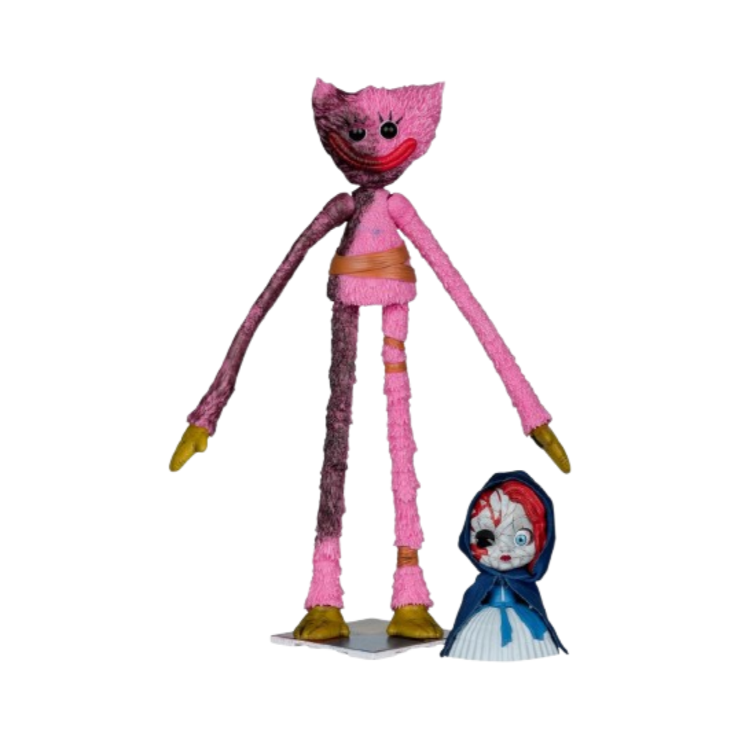 McFarlane Poppy Playtime Ruined Kissy Missy 7" Action Figure with Poppy NEW