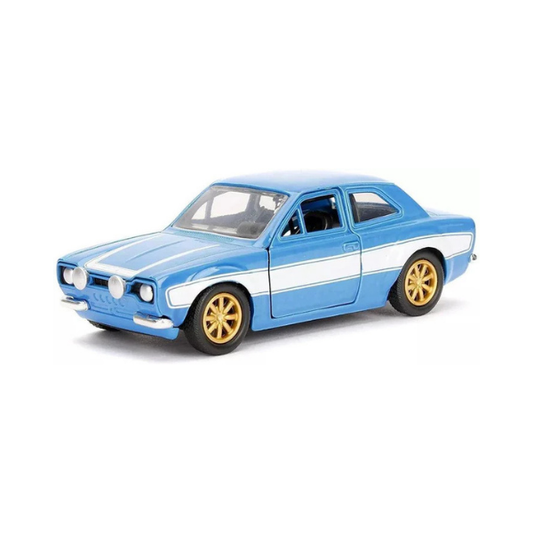 Jada Toys Fast & Furious Brian’s Ford Escort 1:32 Diecast – Light Blue