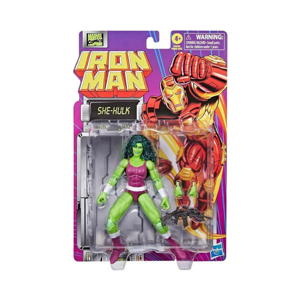 Marvel Legends Series She-Hulk 6-Inch Action Figure - Retro Comics Collectible