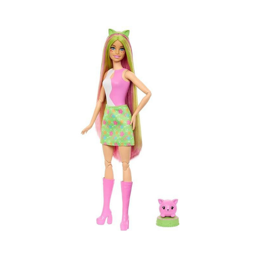 Barbie Pop Reveal Shakes Series Doll – Scented Kitten, 8 Surprises