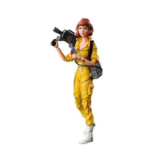NECA Teenage Mutant Ninja Turtles April O’Neil Mutant Interest Story Ultimate Action Figure