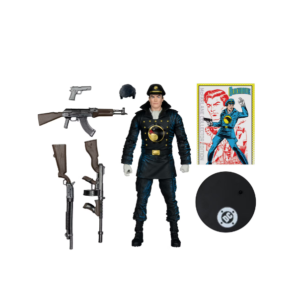 McFarlane DC Multiverse Blackhawk Platinum Edition #49 Collector Edition 7” Action Figure Rare Variant (Black Outfit)