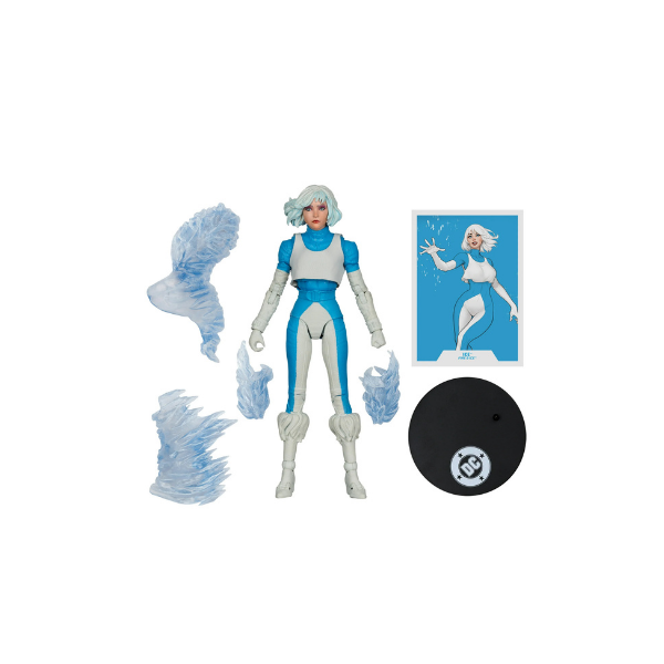 McFarlane Toys Ice 7 inch Articulated Action Figure - DC Multiverse: Fire & Ice