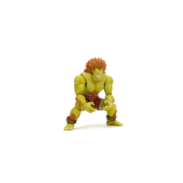 Street Fighter II Blanka 7" Deluxe Action Figure Jada Toys Collectible