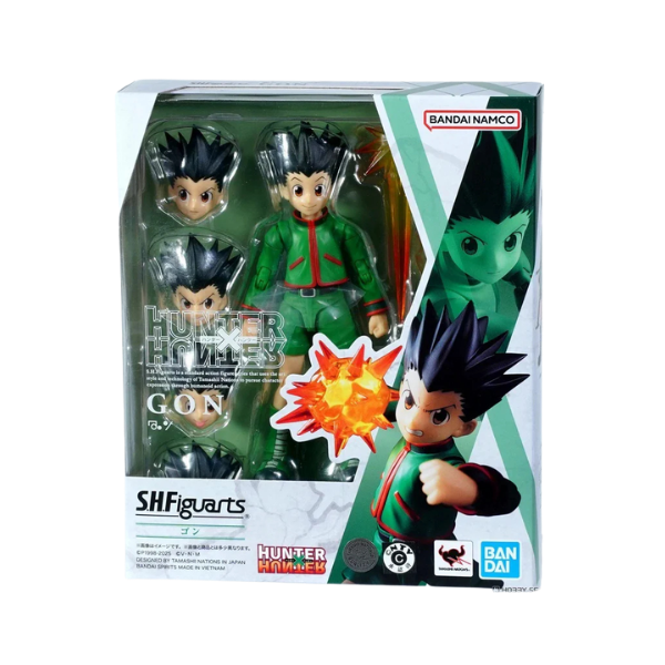 Bandai Hunter x Hunter SHFiguarts Gon Freecss Action Figure – Anime Collectible