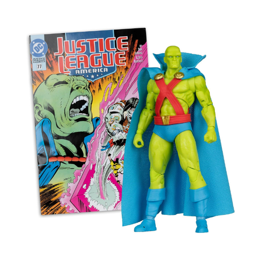 McFarlane Toys DC Direct Page Punchers Martian Manhunter 7-Inch Figure with Comic Book
