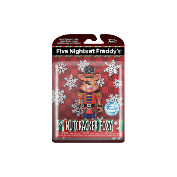 Funko FNAF Five Nights at Freddy's Nutcracker Foxy 5" Holiday Christmas Figure