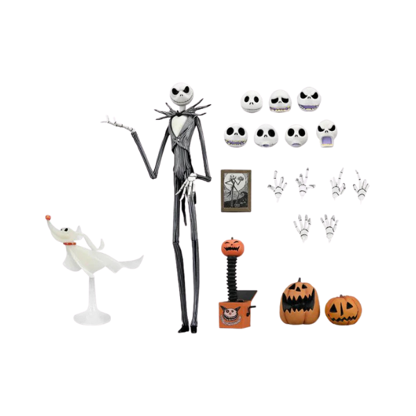 NECA Ultimate Jack Skellington Figure | 7” Nightmare Before Christmas