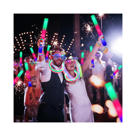 HONLYNE 302-Piece Glow Party Supplies LED Toys Kit for Kids & Adults