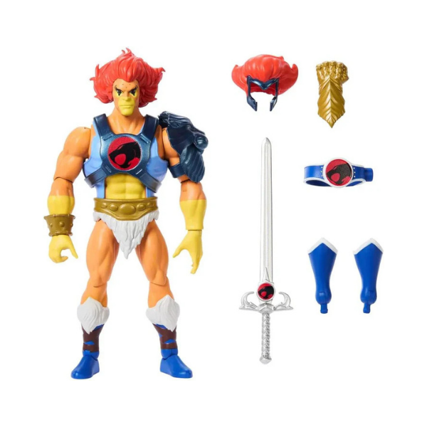 Lion-O Thundercats x MOTU Crossover Figure 5.5" – Retro 80s Style