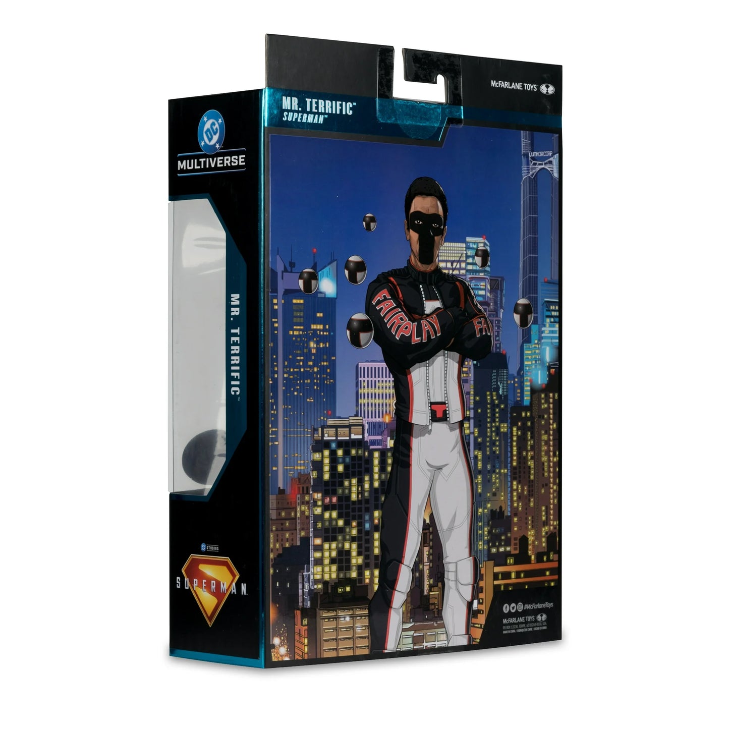 McFarlane DC Multiverse Mr. Terrific 7" Action Figure – Superman Movie Edition