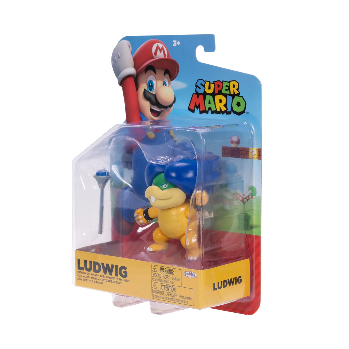 Nintendo Super Mario Ludwig Von Koopa 4-Inch Action Figure with Wand