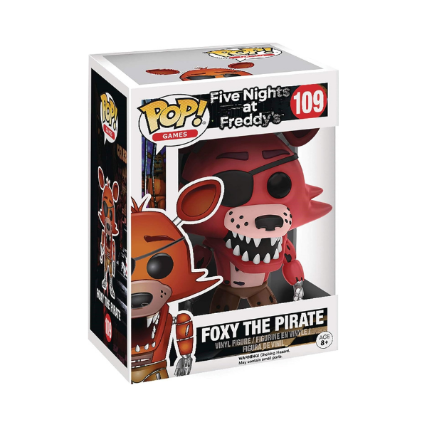 Funko Pop! Games Five Nights at Freddy’s Foxy the Pirate #109 Vinyl Figure Collectible