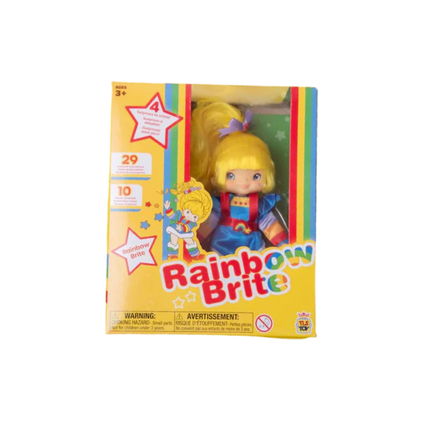 Figura Rainbow Brite de 5,5" com acessórios da The Loyal Subjects