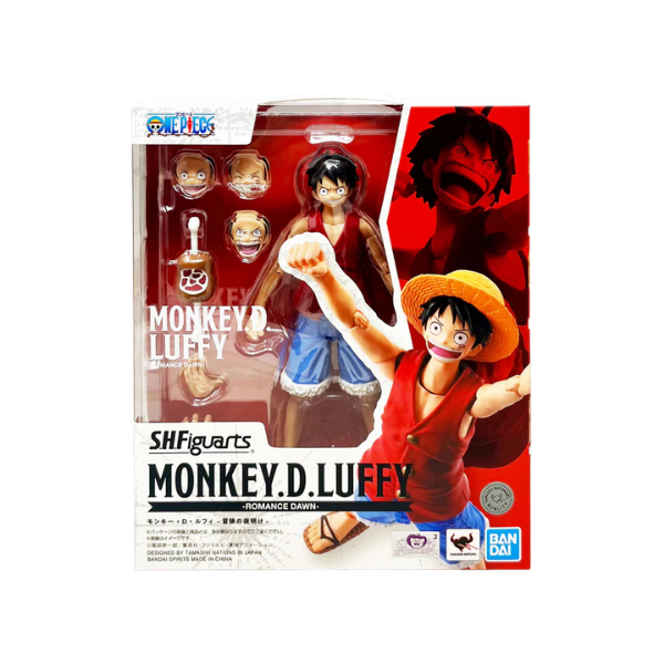 Bandai S.H.Figuarts One Piece Monkey D. Luffy Romance Dawn Action Figure