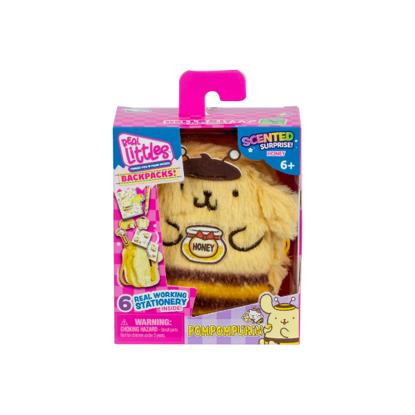Mochila Mini Hello Kitty Real Littles – Edição Pompompurin Sanrio
