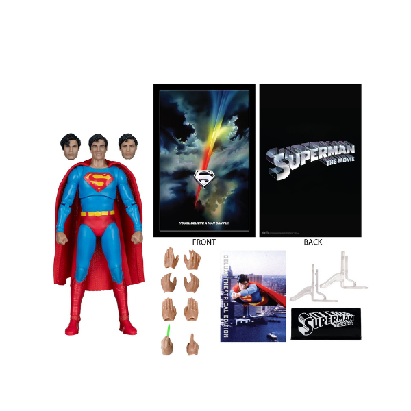 McFarlane DC Multiverse Superman The Movie Deluxe Theatrical Edition – New in Box