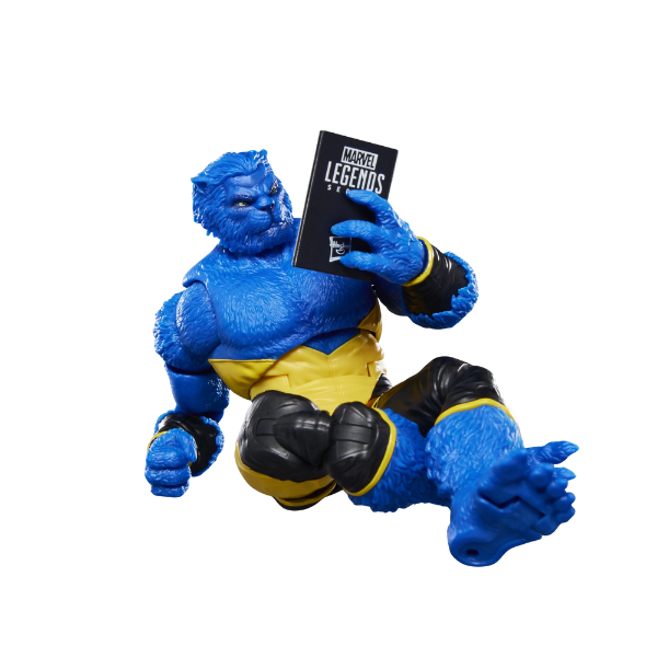 Marvel Legends Astonishing X-Men – Beast Action Figure (with Comic Accessory)