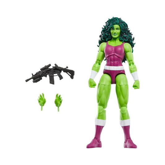 Marvel Legends Series She-Hulk 6-Inch Action Figure - Retro Comics Collectible