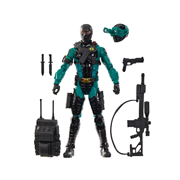 GI Joe Classified Series Cobra Night-Viper Action Figure Hasbro #187