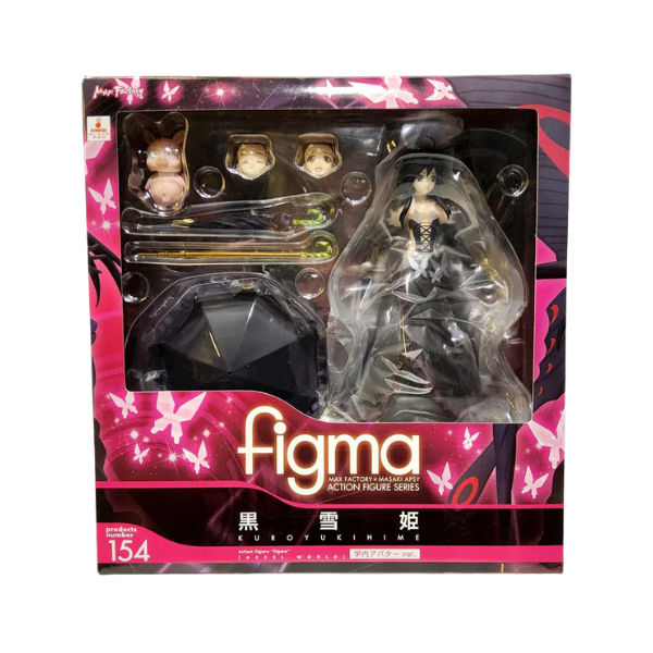 Figura de ação Figma da Escola Kuroyukihime da Accel World Avatar - Max Factory