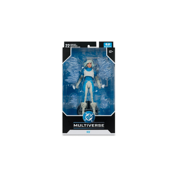 McFarlane Toys Ice 7 inch Articulated Action Figure - DC Multiverse: Fire & Ice