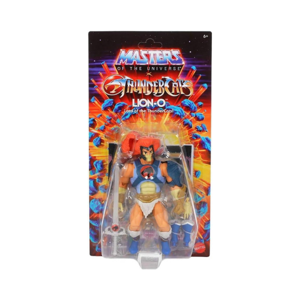 Lion-O Thundercats x MOTU Crossover Figure 5.5" – Retro 80s Style