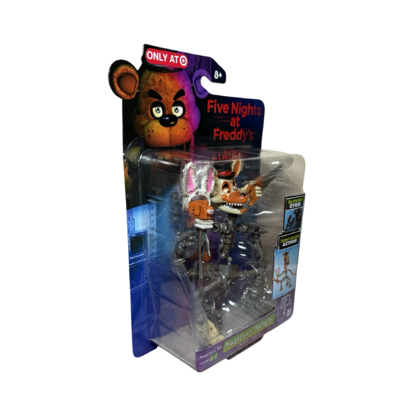 Five Nights at Freddy’s Magician Mangle Target Exclusive 5-Inch Jazwares Action Figure with Glow-in-the-Dark Eyes & Jumpscare Feature
