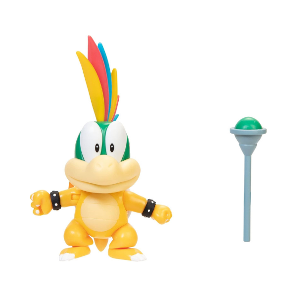 Super Mario Lemmy Koopa 4" Action Figure with Ball Accessory