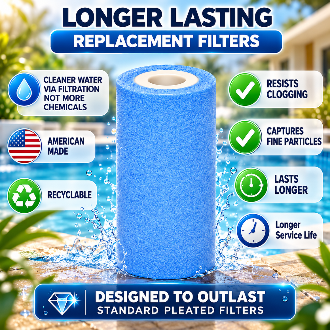 C4030 Pool Filter Cartridges 4 Pack Hayward SwimClear C4030 C4025 C4020 5 Micron Replacement
