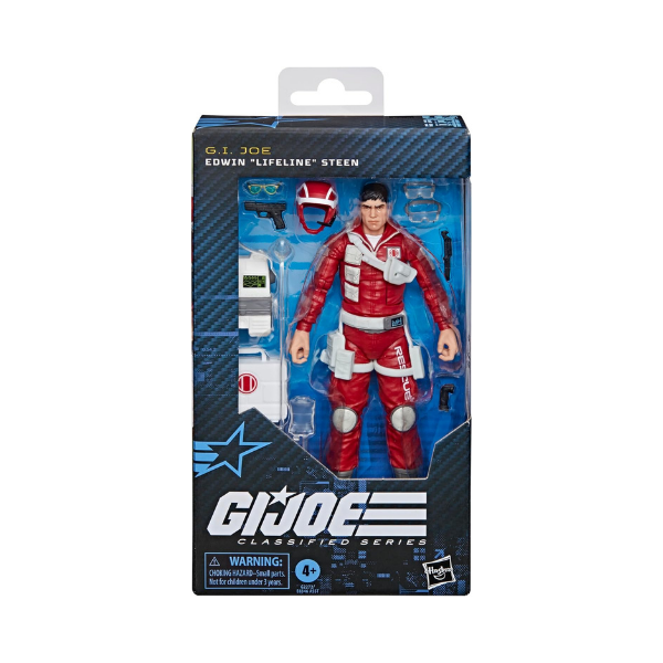 G.I. Joe Classified Edwin “Lifeline” Steen Medic Rescue Action Figure Hasbro
