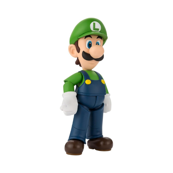 Bandai S.H.Figuarts Luigi Super Mario Action Figure – Tamashii Nations Nintendo Collectible