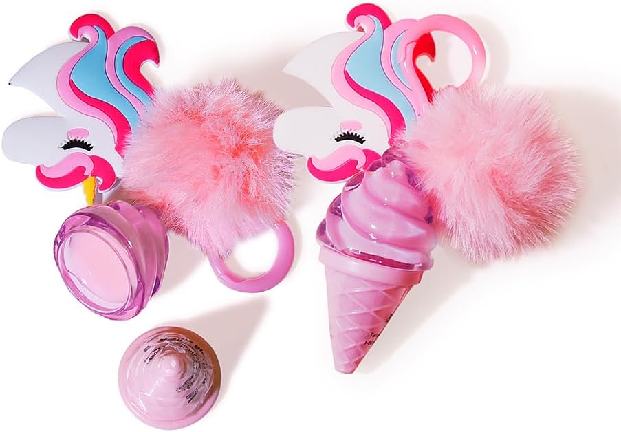 Unicorn Kids Makeup Kit – Washable Non-Toxic Cosmetic Set with Bag (Purple)