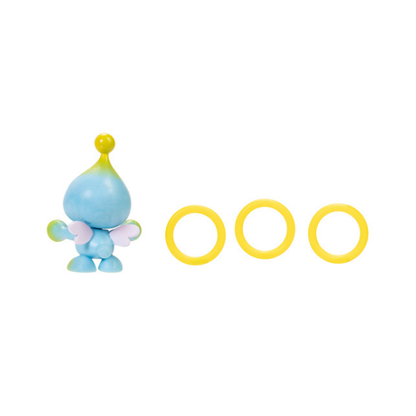 Figura Cheese Chao de 6,3 cm do ouriço Sonic Jakks com 3 anéis