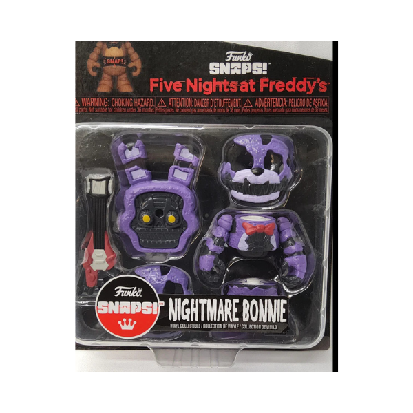 Funko Snaps! FNAF Nightmare Bonnie Five Nights at Freddy's Action Figure