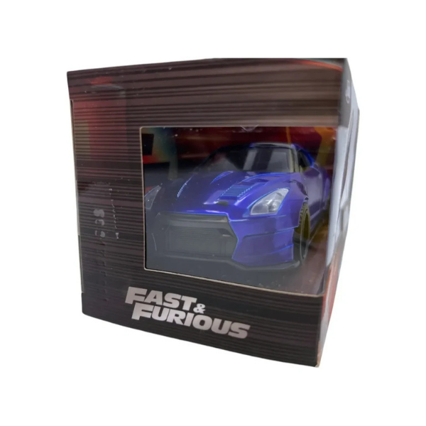Jada 1/32 Scale Brian’s 2009 Nissan GTR R35 Diecast Car – Blue, Movie Edition