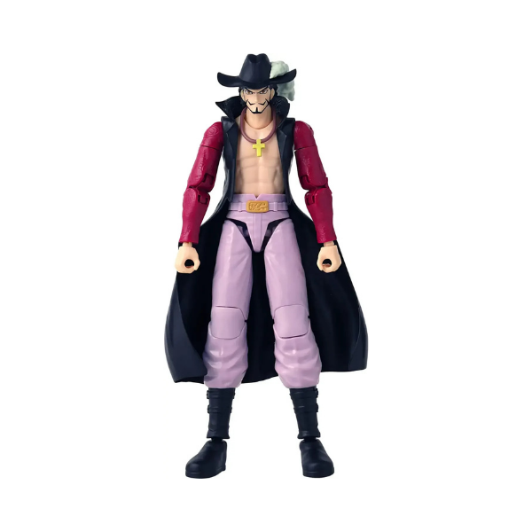 Anime Heroes One Piece Dracule Mihawk Figure – 6.5-Inch Bandai Collectible