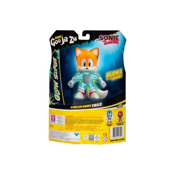 Heroes of Goo Jit Zu Stretch Surge Tails Glow-in-the-Dark Figure